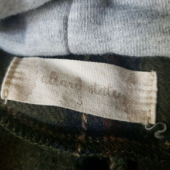 ALTAR'D STATE Plaid Fleece Hooded Shacket Green Y2K 90's Grunge Slouchy Size S - Picture 7 of 9